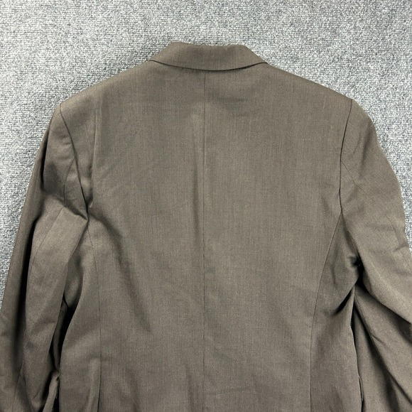Banana Republic Blazer Mens 40S Brown Suit Jacket Polyester Blend Adults - Picture 4 of 10